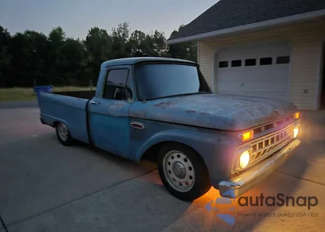 1965 Ford F100 из США, поврежденный, VIN F10DK709012